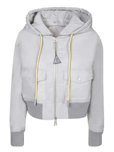 Moncler Jackets In Grey