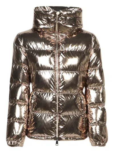 Moncler Douros Met Oro Jacket In Grey