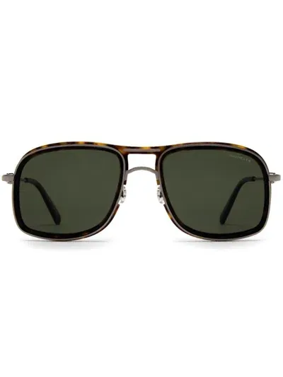 Moncler Kontour Square-frame Sunglasses In Multi