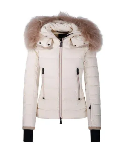 Moncler Grenoble Lamoura Short Down Jacket In White