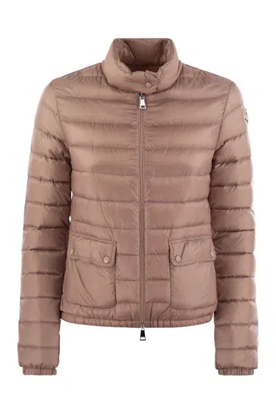 Moncler Lans - Short Down Jacket In Pink