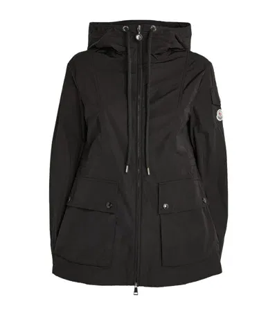 Moncler Leandro Tech Parka In Black