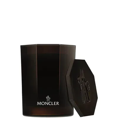 Moncler Les Sommets Collection Le Cedre Bleu Scented Candle 200g In Brown