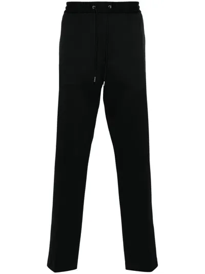 Moncler Tapered-hose Mit Kordelzug In Black