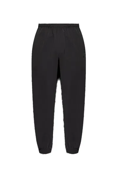 Moncler Logo Patch Track Pants In Black