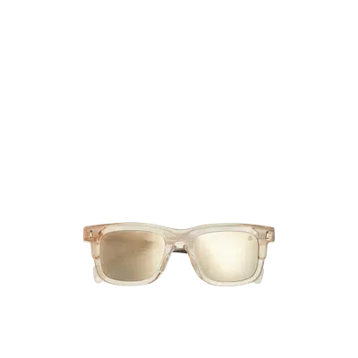 Moncler Claro Squared Sunglasses Beige