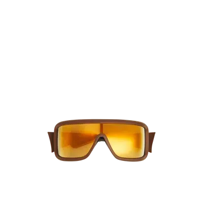 Moncler Lunettes De Soleil Snowseeker In Marron