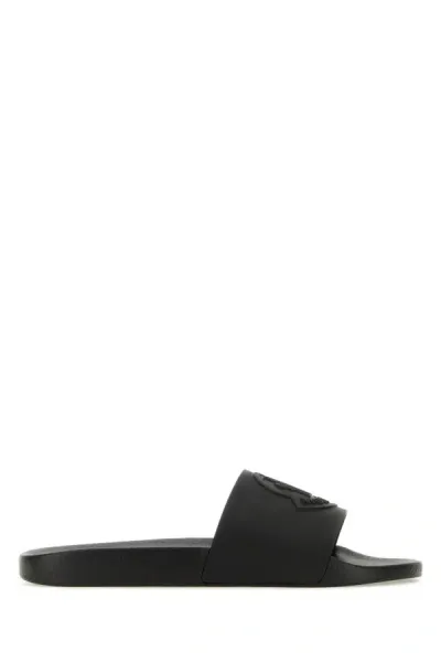 Moncler Black Basile Slides