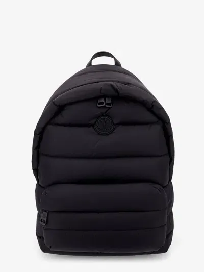 Moncler Man  Man Black Backpacks