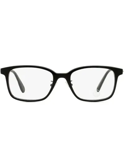 Moncler Ml5160d Rectangle-frame Optical Glasses In Black