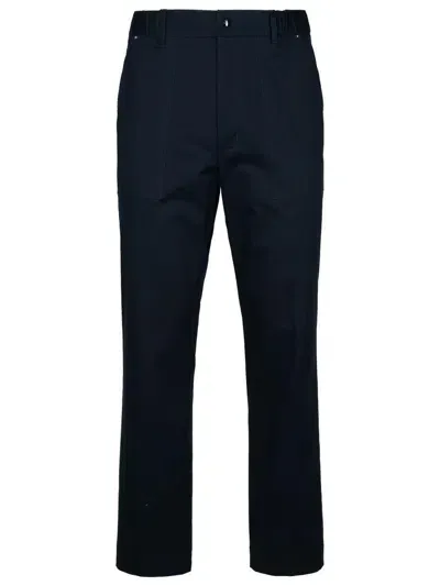 Moncler Navy Cotton Trousers