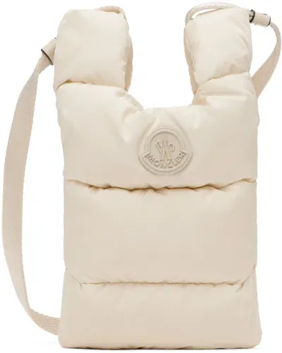 Moncler Off-white Legere Crossbody Bag In 28 Not Found