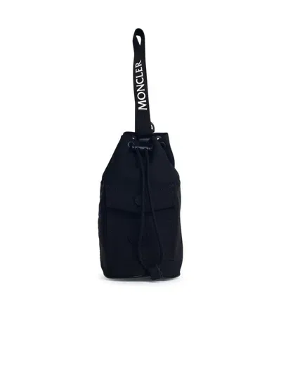 Moncler Mini Bucket Bag In Black