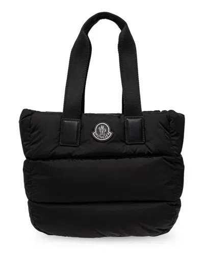 Moncler Caradoc Padded Tote Bag In Black