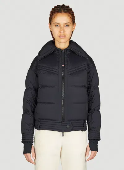 Moncler Padded Chapelets Bomber Jacket In Black