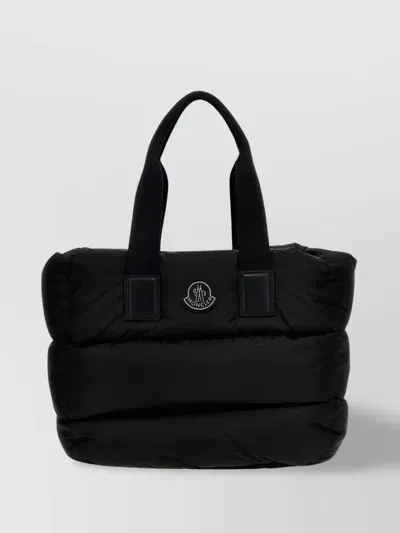 Moncler Caradoc Padded Tote Bag In Black