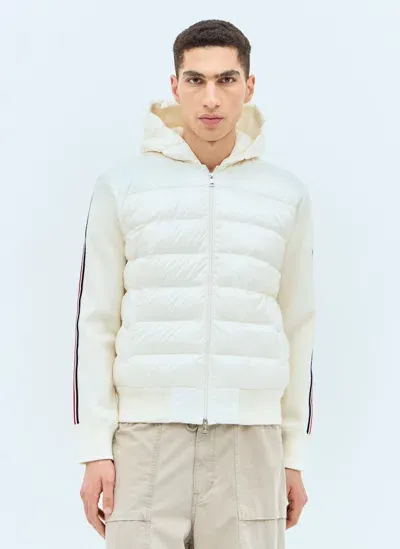 Moncler Padded Zip-up Cardigan In Multicolor