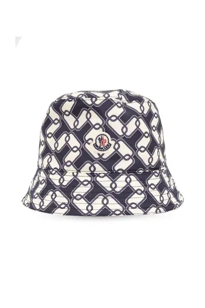 Moncler Patterned Bucket Hat In Multi