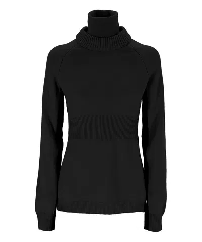 Moncler Roll-neck Sweater In Black