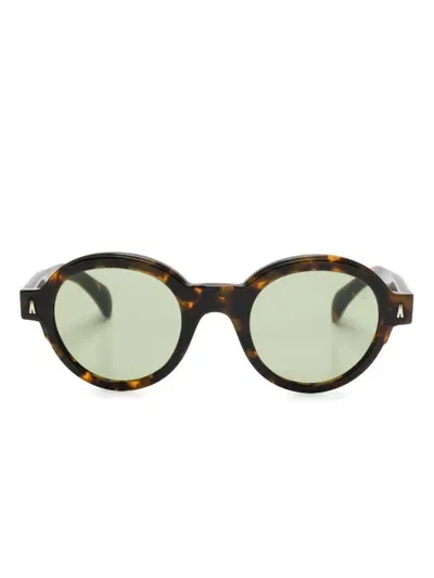 Moncler Rondosa Sunglasses In Brown