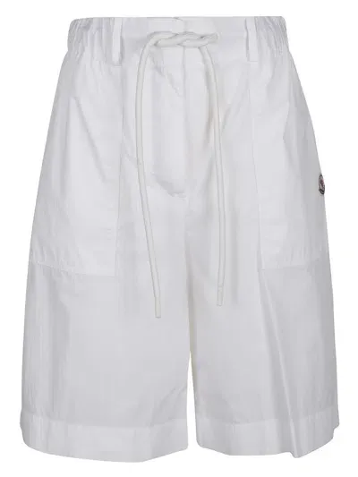 Moncler Shorts In White