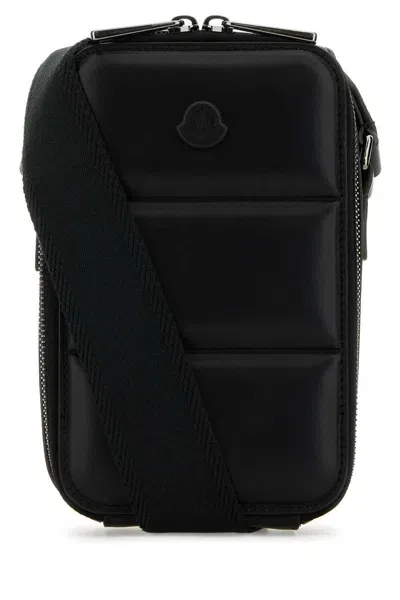 Moncler Shoulder Bags In Black