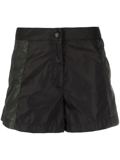 Moncler Side Band Shorts In Black