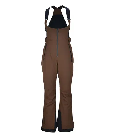 Moncler Ski Trousers In Brown