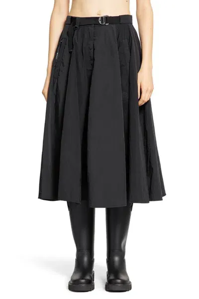 Moncler Skirts In Black