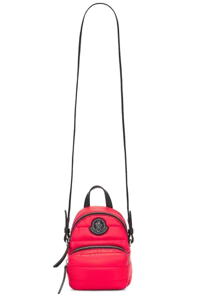 Moncler Small Kilia Crossbody Bag In Red