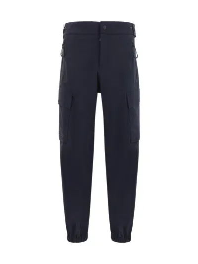 Moncler Sport Trousers In Black