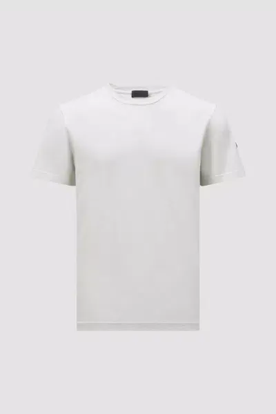 Moncler Ss T-shirt In Gold