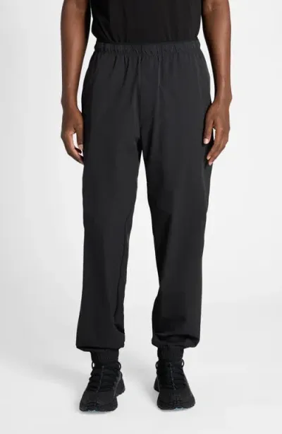 Moncler Loose-fit Track Pants In Black