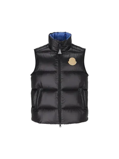 Moncler Sumido Down Gilet In Grey