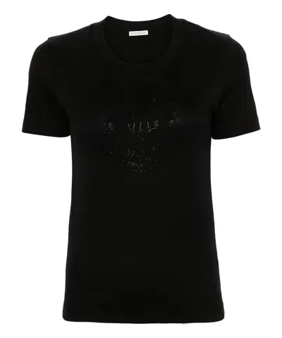 Moncler T-shirt In Black