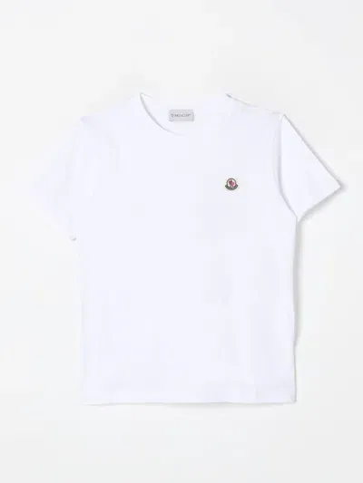 Moncler T-shirt  Kids Color White