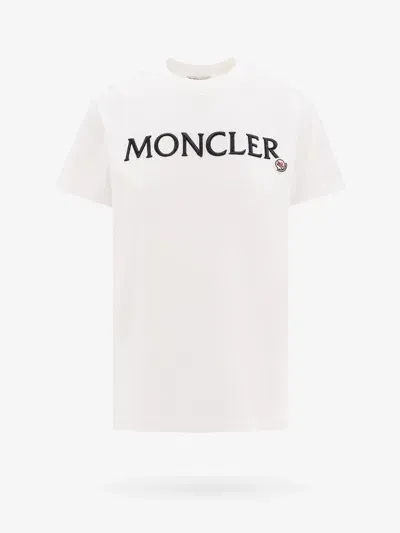 Moncler Cotton T-shirt In White