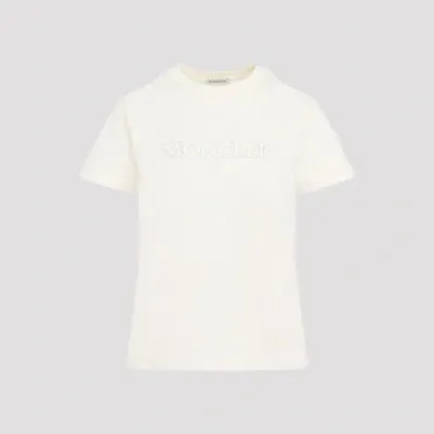 Moncler T-shirt Xs In White