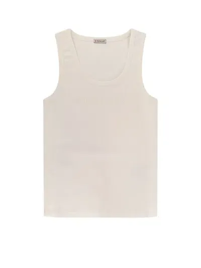 Moncler Tank Top In White