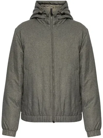 Moncler Torrani Down Jacket In Grey