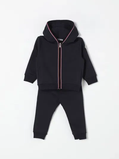 Moncler Babies' Tracksuits  Kids Color Blue In Black