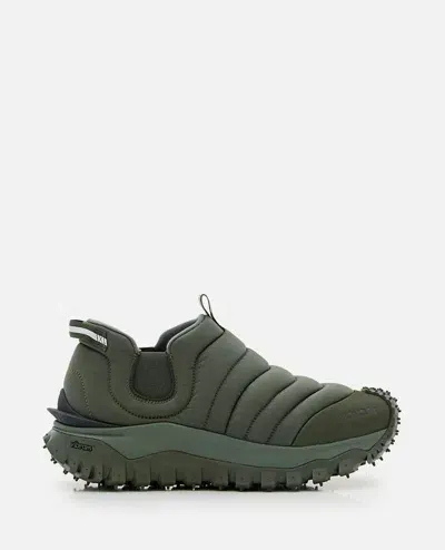 Moncler Trailgrip Apres Low Top Sneakers In Green