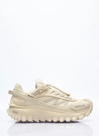 Moncler Trailgrip Gtx Sneakers In Cream