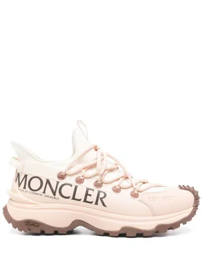 Moncler Trailgrip Lite 2 Tech Sneakers In Powder