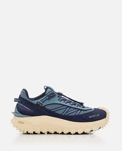 Moncler Trailgrip Low Top Sneakers In Beige