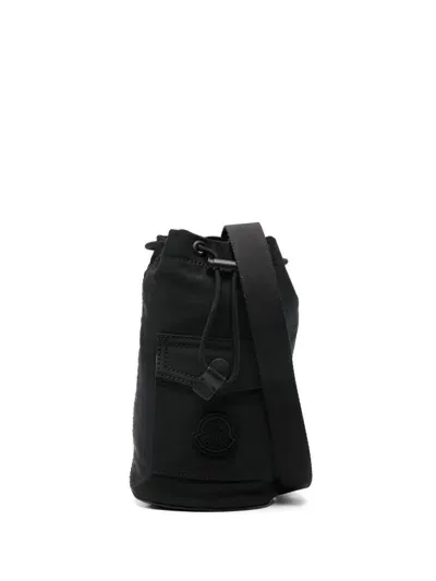 Moncler "makaio" Crossbody Bag In Black  