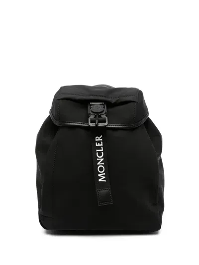 Moncler Trick Drawstring Backpack In Black