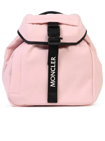 Moncler 'trick' Pink Nylon Backpack