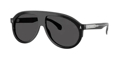 Moncler Unisex Sunglasses Me6001 Fhaite In Black