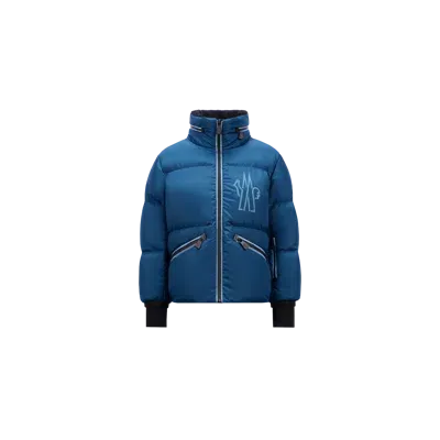 Moncler Kids' Verdons Down Jacket Blue